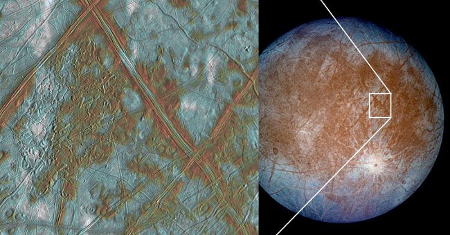NASA tổ chức họp báo công bố: Có sự sống trên Mặt trăng Europa của sao Mộc?