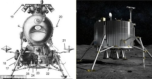 Phi hành gia Nga luyện tập đổ bộ xuống Mặt Trăng