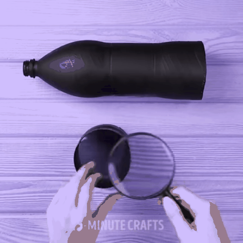 Tự chế kính thiên văn ngắm trăng bằng 2 chiếc vỏ chai nhựa