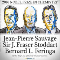 Giải Nobel Hóa học 2016 lại về tay bộ ba