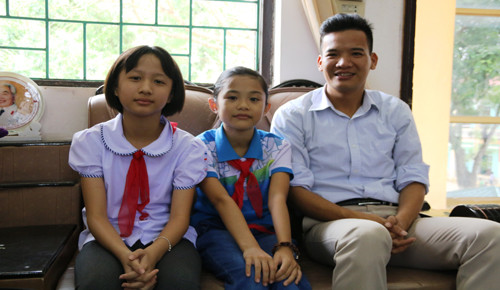 Ý tưởng máy thu bão trong lòng đất của hai nữ sinh lớp 5