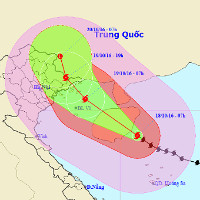 Cơn bão số 7 có thể vào Quảng Ninh - Hải Phòng