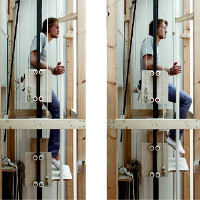 Vertical Walking - Hệ thống di chuyển lai giữa thang máy và thang bộ