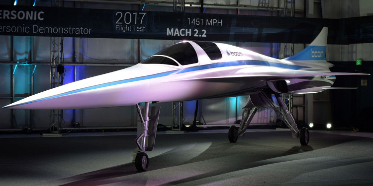 Máy bay chở khách siêu âm vượt Đại Tây Dương trong 3,5 tiếng