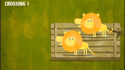 Lượt 1: sư tử + linh dương