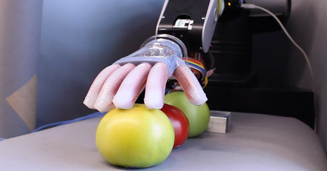 Chế tạo thành công tay robot biết "sờ", mang lại cảm giác êm ái như tay người