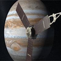 Tàu vũ trụ Juno tiếp cận thành công Sao Mộc lần thứ ba