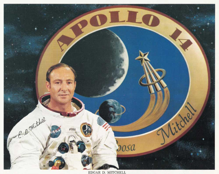 Cựu phi hành gia NASA Edgar Mitchell.