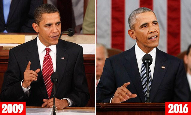 Lý do tổng thống Obama bạc tóc sau 8 năm làm Tổng thống Mỹ