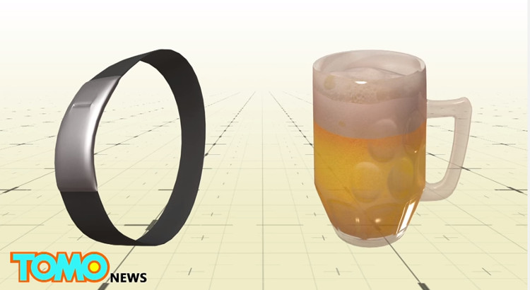 Vòng tay này cũng có thể cho phép người dùng theo dõi lượng cồn trong máu người thân.