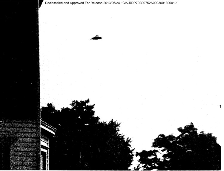 Một số hình ảnh trong 13 triệu tài liệu tuyệt mật về UFO của CIA