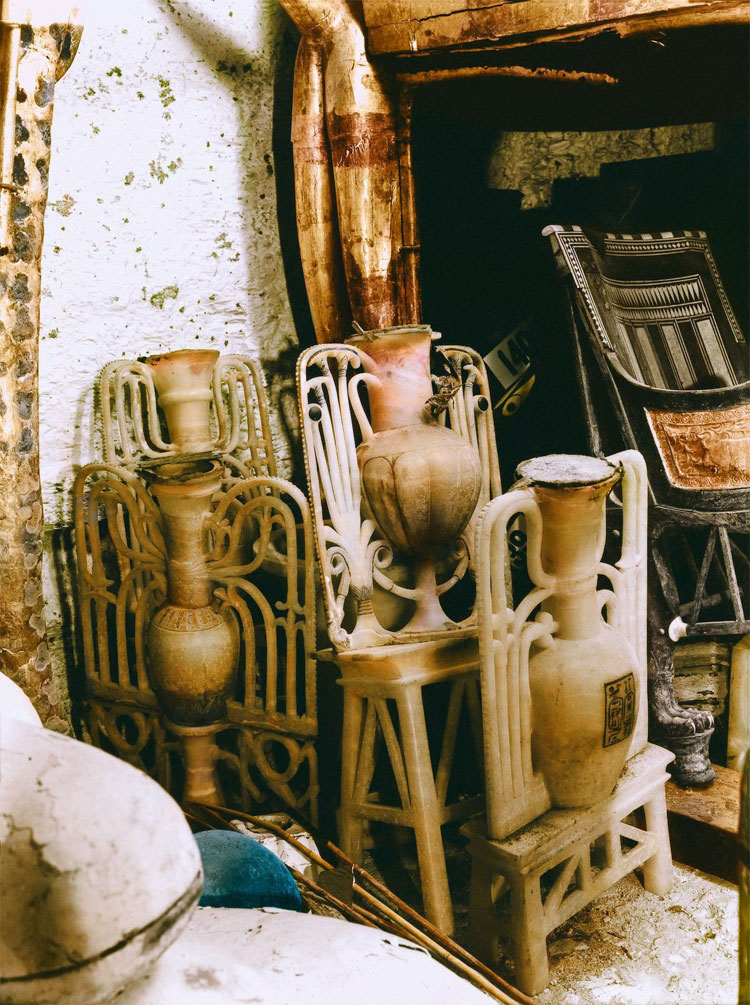 Ảnh màu cực hiếm ghi lại quá trình khám phá lăng mộ Tutankhamun