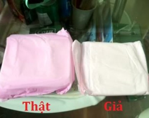 Hướng dẫn phân biệt băng vệ sinh giả gây ung thư