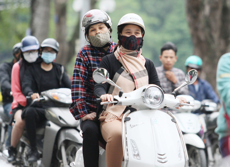 Không khí lạnh tăng cường gây mưa tại nhiều khu vực trên cả nước