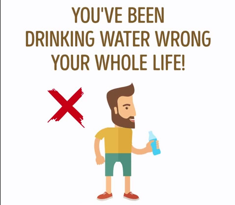 Đứng để uống nước sẽ cản trở cơ thể hấp dẫn cách chất dinh dưỡng.