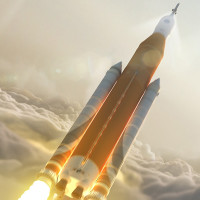 Con người có thể lên không gian bằng tên lửa mạnh mẽ nhất lịch sử