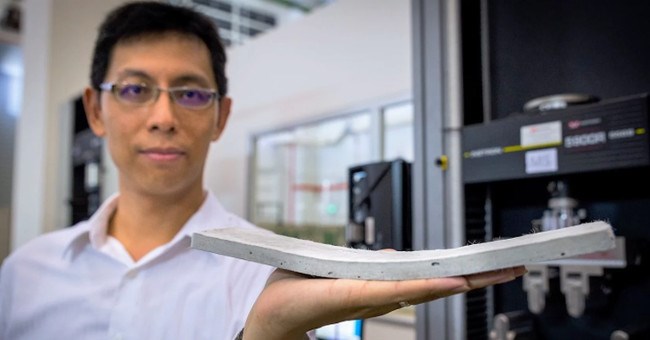 Bê tông uốn cong - loại vật liệu có thể tạo ra cách mạng trong ngành xây dựng