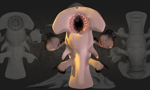 Hình ảnh mô phỏng sinh vật sống trên hành tinh gần sao lùn đỏ