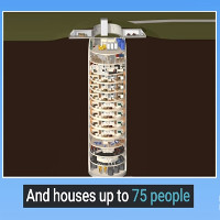 Video: Hầm trú tận thế sâu 15 tầng cho giới nhà giàu Mỹ