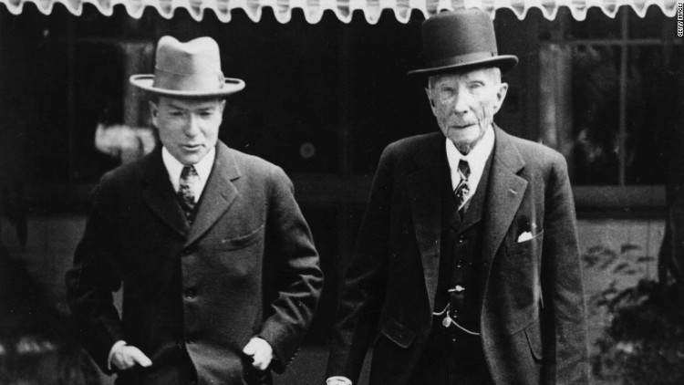 Tỷ phú John Rockefeller: “Biến mọi thảm họa thành cơ hội“
