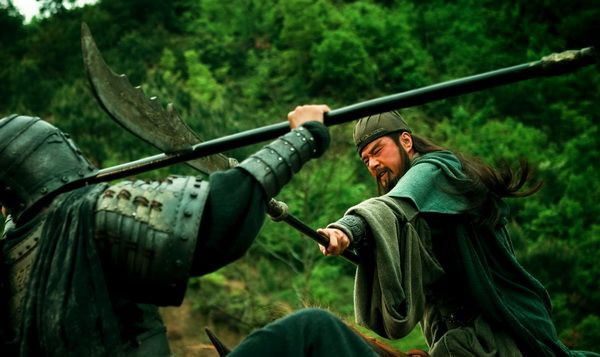 Hỉnh ảnh Thanh Long đao, ngựa Xích thố luôn gắn liền với Quan Công.