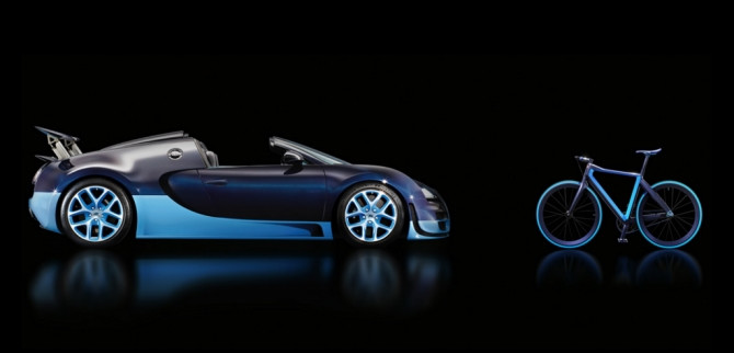 Siêu xe đạp nhẹ nhất trên thế giới của Bugatti, giá gần 40 nghìn USD