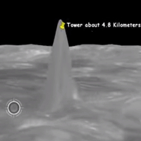 Vật thể nghi cụm tháp cao 5 km trên Mặt Trăng