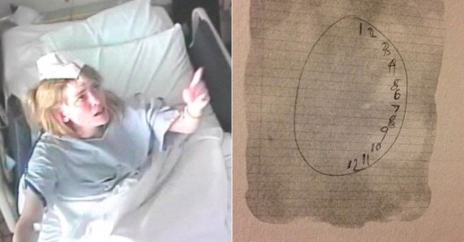 Cô gái nghi bị "ma ám, bác sĩ yêu cầu cô vẽ một chiếc đồng hồ và tìm ra nguyên nhân