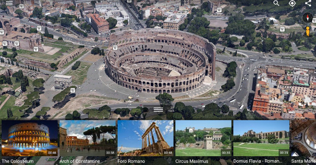 Google Earth thực tế ảo cho phép tham quan mọi nơi trên thế giới