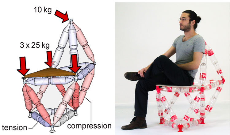 Một vật in 3D nhỏ bé có thể giúp xây nhà bằng chai nhựa dễ dàng hơn bao giờ hết