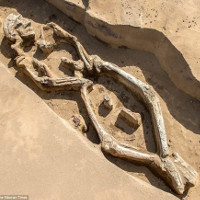 Bộ xương xoắn vặn 1.300 năm tuổi khiến giới khảo cổ bối rối