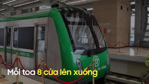 Trải nghiệm thực tế nhà ga đường sắt trên cao đầu tiên ở Việt Nam