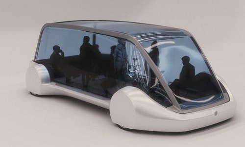 Xe buýt trong suốt chạy 200km/h của tỷ phú Elon Musk