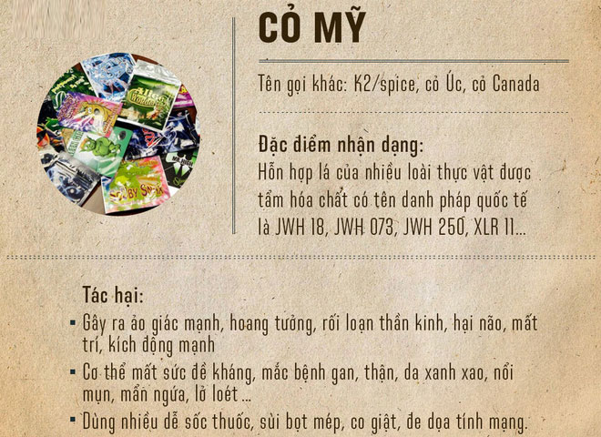 Những loại ma túy mà giờ những 8x đời đầu nghe đến vẫn còn giật mình