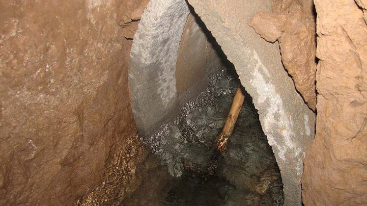 Công trình ngầm ở sa mạc dài bằng khoảng cách của Trái Đất lên Mặt trăng