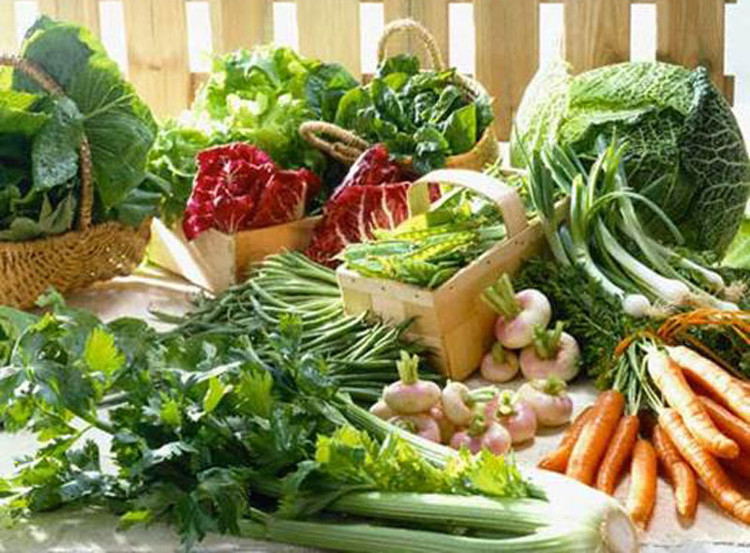 Giảm huyết áp bằng chế độ ăn rau củ quả giàu kali