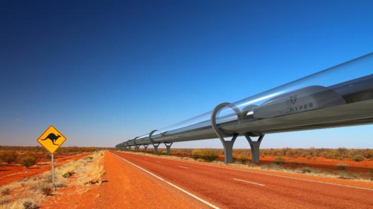 Tàu siêu tốc đi xuyên nước Úc hết 53 phút, đạt tốc độ chóng mặt 1.200km/h