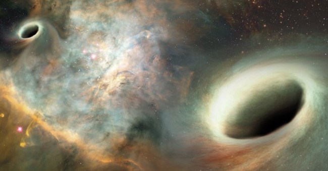 Lần đầu phát hiện hai hố đen quay quanh nhau