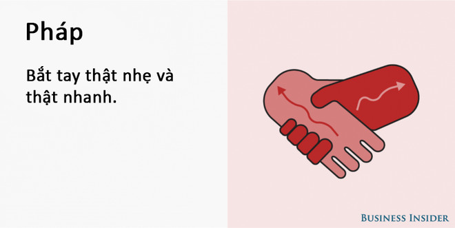 Học cách bắt tay chuẩn “quý tộc” tại các quốc gia khác nhau