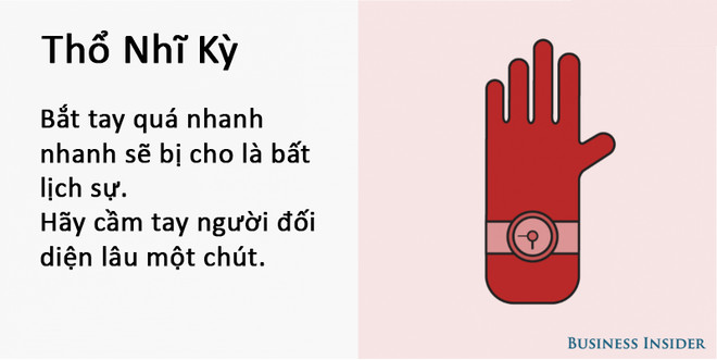 Học cách bắt tay chuẩn “quý tộc” tại các quốc gia khác nhau