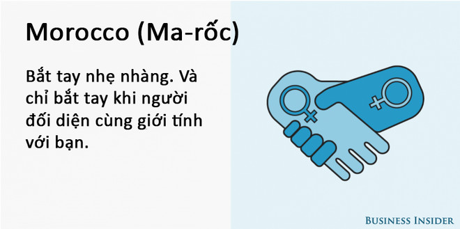 Học cách bắt tay chuẩn “quý tộc” tại các quốc gia khác nhau