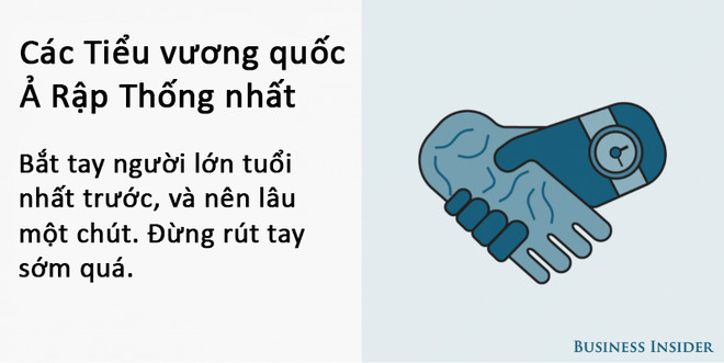 Học cách bắt tay chuẩn “quý tộc” tại các quốc gia khác nhau
