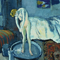 Người đàn ông bí ẩn trong bức tranh người phụ nữ đang tắm của Picasso
