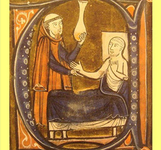 Nhiều thầy thuốc thời Trung cổ sử dụng nước tiểu của người bệnh để chẩn đoán bệnh tật.
