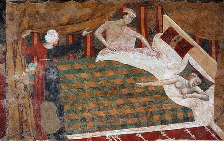 Nhiều người dân sống vào thời Trung cổ ngủ trong những chiếc nệm làm bằng rơm.