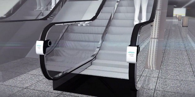 LG ra mắt thiết bị diệt khuẩn bằng tia cực tím trên lan can thang cuốn