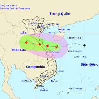Chiều và tối nay, bão số 4 sẽ đổ bộ vào Hà Tĩnh - Quảng Bình