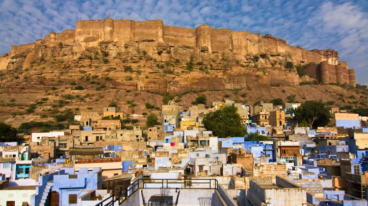 Khám phá kỳ quan pháo đài Mehrangarh khổng lồ của Ấn Độ