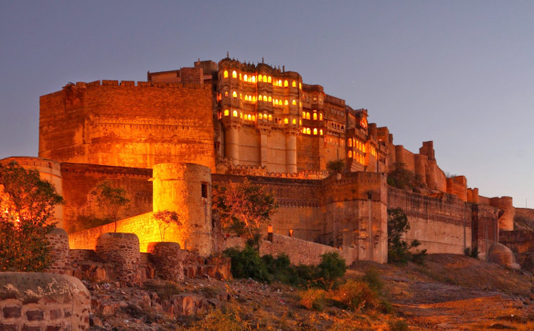 Khám phá kỳ quan pháo đài Mehrangarh khổng lồ của Ấn Độ
