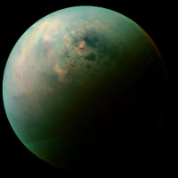 Phát hiện vật liệu tạo màng tế bào trên mặt trăng Titan
